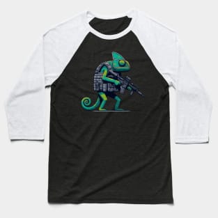 Tactical Cameleon Mastery Tee: Where Style Meets Stealth Baseball T-Shirt